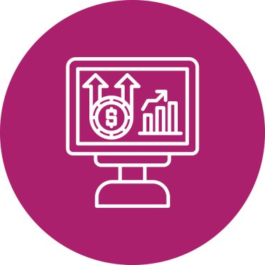 Modern eğitim ikonunun vektör illüstrasyonu