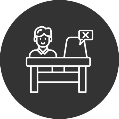 seo modern simgesinin vektör illüstrasyonu