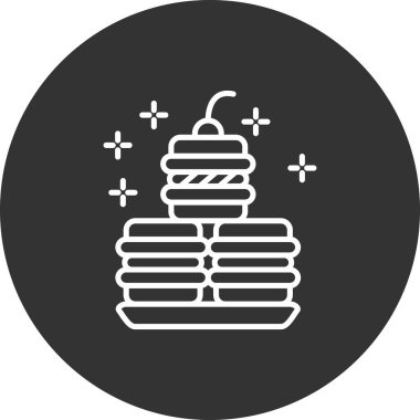 Gıda simgesinin vektör illüstrasyonu