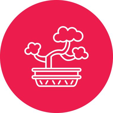 Eşsiz Ağaç Vektörü Kabartma Simgesi