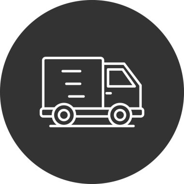 kamyon simgesi çizimi