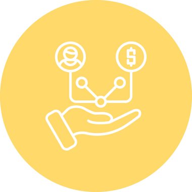 seo modern simgesinin vektör illüstrasyonu