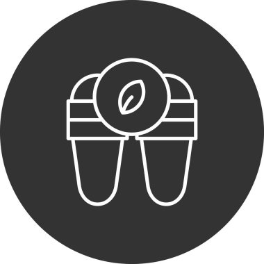 Gıda simgesinin vektör illüstrasyonu