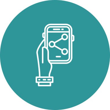 Modern b 'nin vektör illüstrasyonu simge unsurundan yoksun