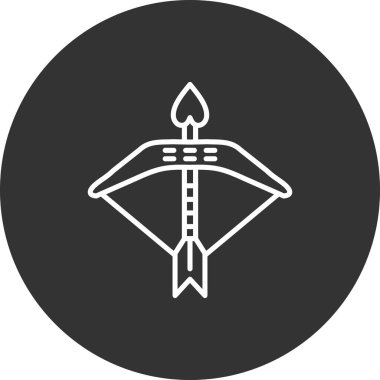 Uçak simgesinin vektör illüstrasyonu