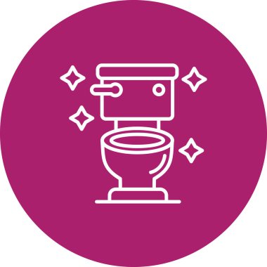 Klozet vektör çizim