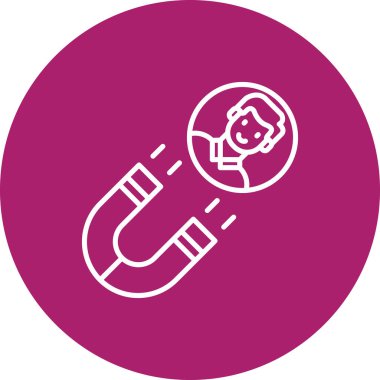 Modern simgenin vektör illüstrasyonu