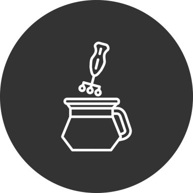 Vektör Kahve Simgesi illüstrasyonu