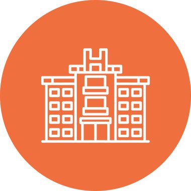 Yapı simgesinin vektör illüstrasyonu