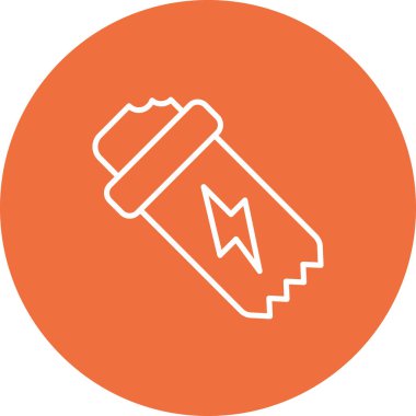 pil yükü izole vektör simgesi