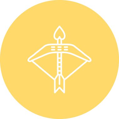 Bir roket simgesinin vektör çizimi