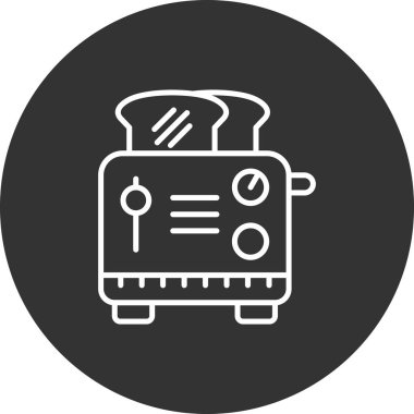 Simge vektör çizim gaz sobası