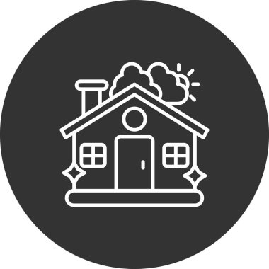 ev vektörü illüstrasyonu