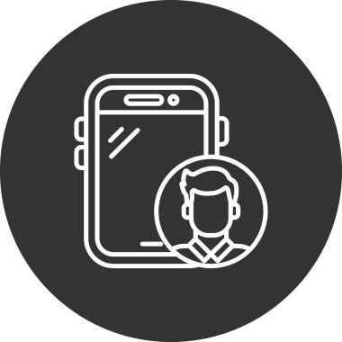 İş ve finans simgesinin vektör illüstrasyonu