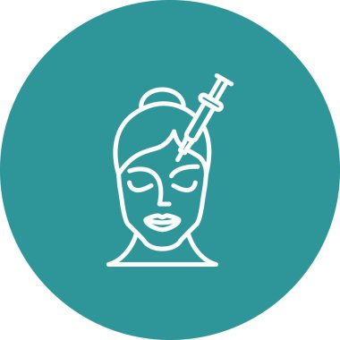 Güzellik ve moda simgelerinin vektör çizimi