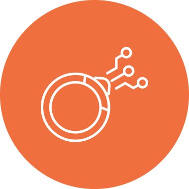 seo modern simgesinin vektör illüstrasyonu