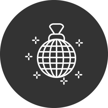 Eşsiz Bomba Vektör Satırı Simgesi