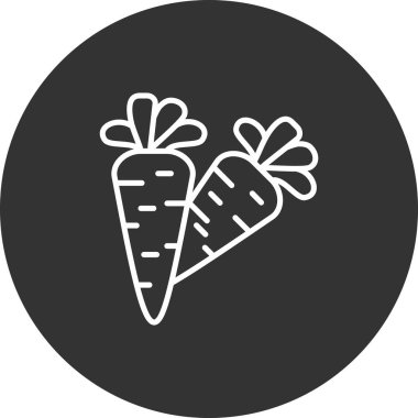 Gıda simgesinin vektör illüstrasyonu