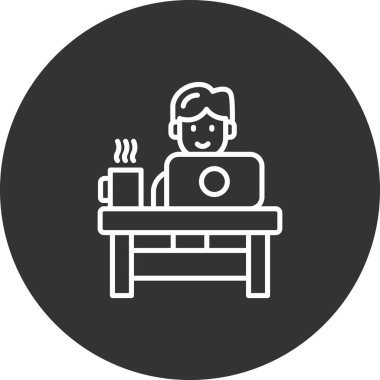 Kahve fincanının vektör çizimi