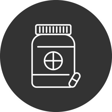 hap vektör resimleme simgesi