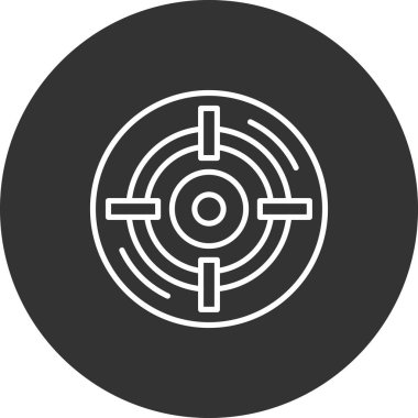 seo modern simgesinin vektör illüstrasyonu