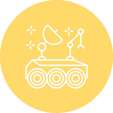 Robot simgesinin vektör illüstrasyonu