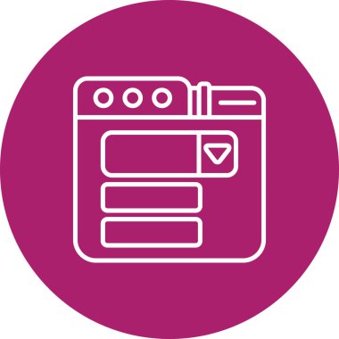 Modern b 'nin vektör illüstrasyonu eksik simgesi