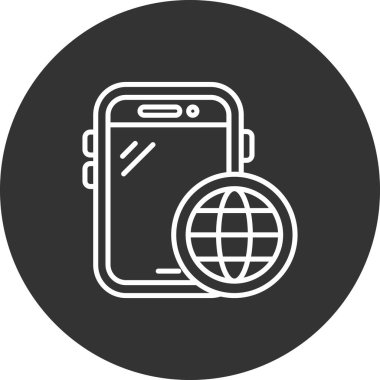 seo modern simgesinin vektör illüstrasyonu