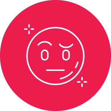 Üzücü simge vektör illüstrasyonu