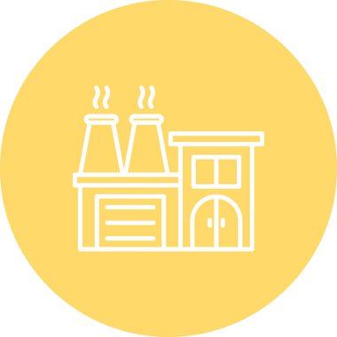 Modern simgenin vektör illüstrasyonu