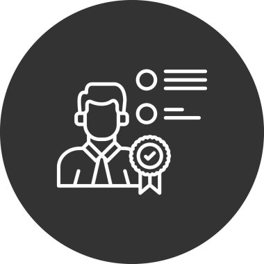 Rozet resimlerinin vektör simgesi