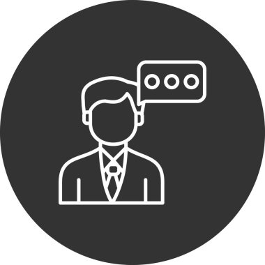 iş simgesi vektör illüstrasyonu