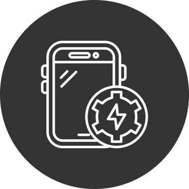 Seo simgesinin vektör illüstrasyonu