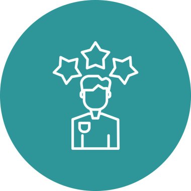 İş adamının vektör illüstrasyonu