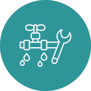 Modern simgenin vektör illüstrasyonu