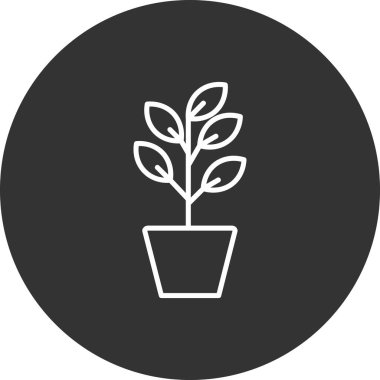 Modern simgenin vektör illüstrasyonu