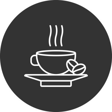 Çay simge vektör çizim