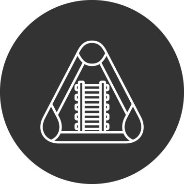 Modern simgenin vektör illüstrasyonu