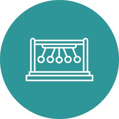 Piyano. Web simgesi basit illüstrasyon