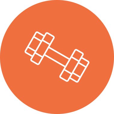 Halter. Web simgesi basit illüstrasyon