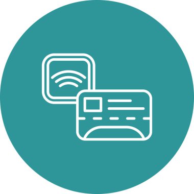 Benzersiz ağ ve uygulama vektör simgesi