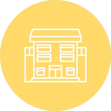 Yapı simgesinin vektör illüstrasyonu