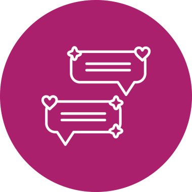 Modern simgenin vektör illüstrasyonu