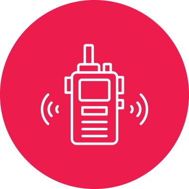 Radyonun vektör illüstrasyonu