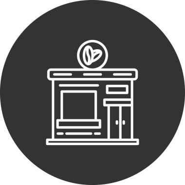 kalp ve kutu kahve fincanı çizgisi ve simgesi, vektör illüstrasyonu, aşk ve kahve dükkanı işareti, vektör simgesi, doğrusal sembol, dış hat ve beyaz