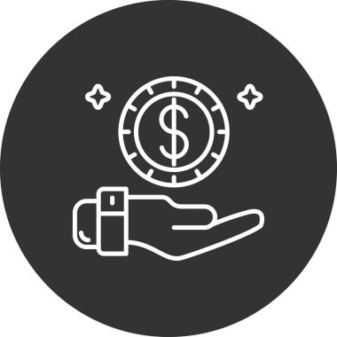 Sikke Simgesi vektör illüstrasyonu