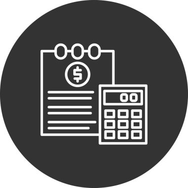 vergi simgesi vektör illüstrasyon tasarımı