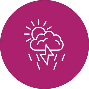 bulut simgesi, vektör illüstrasyonu