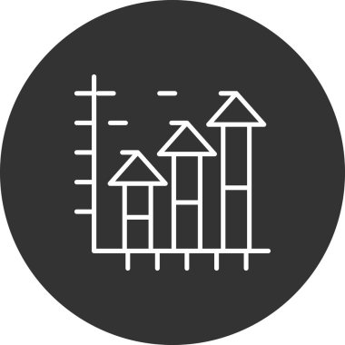 Grafiğin vektör illüstrasyonu