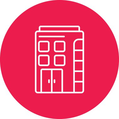 Yapı simgesinin vektör illüstrasyonu